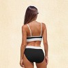 Women's Chic Colorblock Bikini Set with Cutout Details - Cupshe - 4 of 4