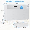 Dresser with LED Light for Bedroom 6 Drawer - 2 of 4