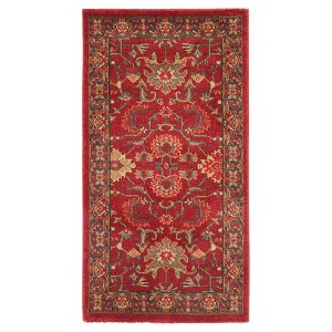 Boyd Accent Rug - Red / Navy ( 3