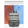 Backpack Coolers, 25 Liters Insulated Water-Proof Bag for Beach Travel Camping Fishing Lunch Backpack Black - 3 of 3