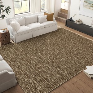 Washable Area Rug, Ultra-Thin Soft Modern Non-Slip Carpet, Foldable Rug for Living Room, Bedroom, Dining Room, Office, Playroom - 1 of 4