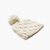 Turtle Fur Women's Wave On Wave Merino Wool Plush Fleece Lined Pom Beanie - 2 of 4
