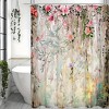 Paaaawaters Bloom Your Bathroom: Vibrant, Proof Floral Curtain with Easy Care & Waterproof Design - 2 of 4