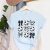 Simply Sage Market Soccer Ball Bows Garment Dyed Tee - 3 of 4