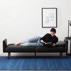 Comfort Collection Futon Sofa Bed with Buttonless Tufting - Lucid - image 2 of 4