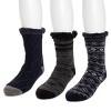 Muk Luks Men's 3 Pack Cabin Socks - 2 of 3