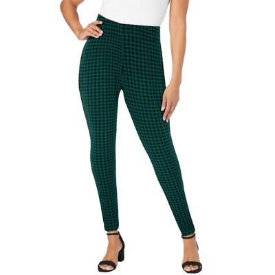Jessica London Women's Plus Size Ponte Knit Leggings