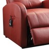 Faux Leather Power Motion Recliner with Lift, Senior-Friendly Electric Recliner Chair with Pocket Coil Seat - 3 of 4