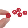 Unique Bargains Resin DIY Craft Flat 4-Hole Sewing Buttons 100 Pcs - 4 of 4