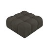 Meridian Furniture,Ames Boucle Fabric Ottoman - 4 of 4