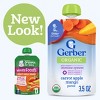 Gerber Organic Baby Food Pouch - Carrot Apple & Mango - 3.5oz - 3 of 4