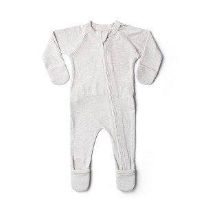 Goumi Grow With You Footie - Storm Gray - 1 of 3