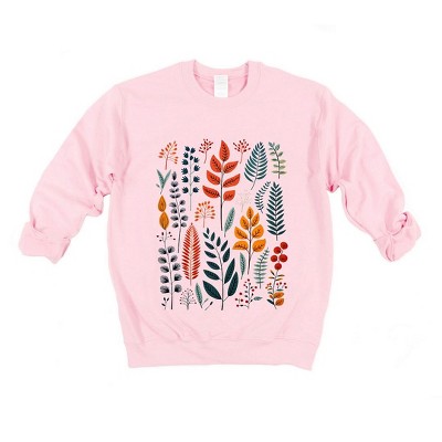 Simply Sage Market Women's Graphic Sweatshirt Winter Leaves