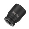 Unique Bargains CR-MO Mechanical Maintenance Metric 4 Point Square Impact Socket Black - 3 of 4