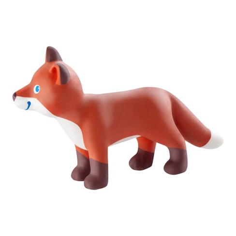 Haba Little Friends Fox - Chunky Plastic Forest Animal Toy Figure