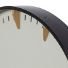 20"x20" Glass Wall Clock with Gold Accents - CosmoLiving by Cosmopolitan - 4 of 4