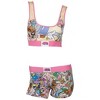 Womens Looney Tunes Hip Hop Cast Sports Bra and Short Panty Sleepwear Set - Small (28-30) - 2 of 4