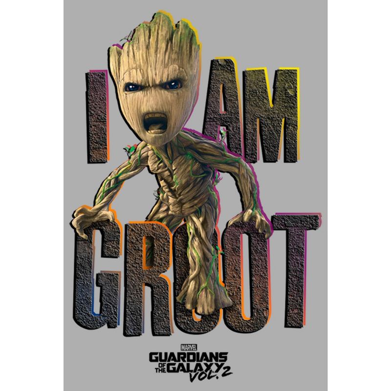 Boy's Marvel Guardians of Galaxy Vol. 2 Groot Growl T-Shirt, 2 of 6