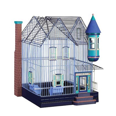 bird with cage
