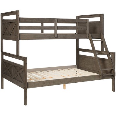 Donco Kids Austin Mission Twin Over Full Cappuccino Bunkbed