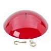 Birds Choice Protective Hanging Dome Bird Feeder - Red: Weather-Resistant, Easy Mount, 1-Year Warranty - 3 of 4