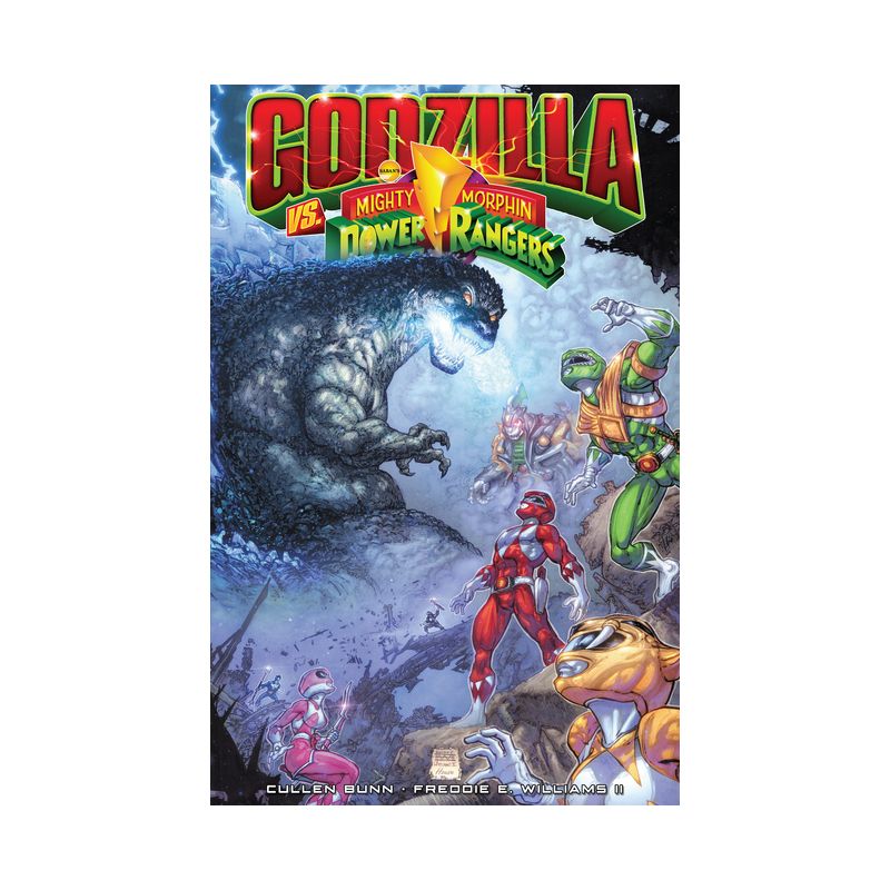 Godzilla vs. the Mighty Morphin Power Rangers - (Godzilla Vs Power Ranger II) by  Cullen Bunn (Paperback), 1 of 2