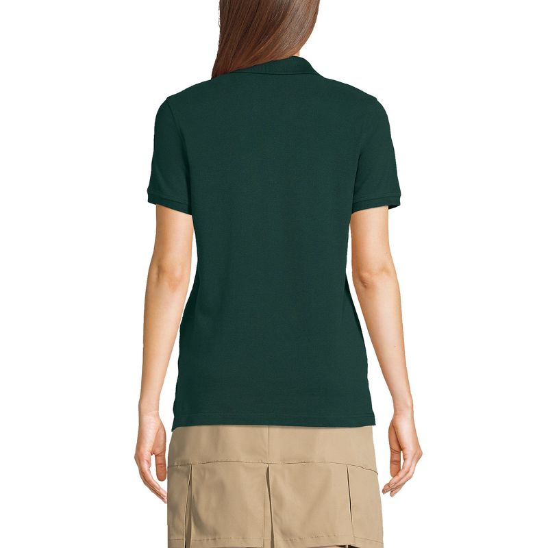 School Uniform Young Women's Tall Short Sleeve Mesh Polo Shirt, 2 of 5