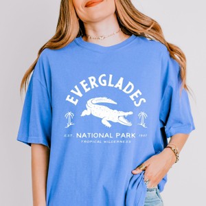 Simply Sage Market Vintage Everglades National Park Garment Dyed Tee - 1 of 4