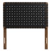 Modway Sparta Weave Twin Vegan Leather Headboard - 2 of 4