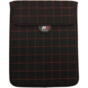 Mobile Edge NeoGrid Sleeve for iPad and 10" Tablets Black w/Red Stitching - 1 of 3