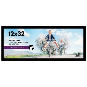 Americanflat 12x32 Picture Frame with Polished Plexiglass, Gallery ...