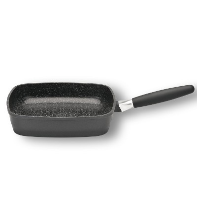 Berghoff Gem 10 Non-stick Square Grill Pan, Detachable Handle, Grey :  Target