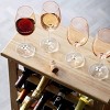 Godinger Silver 12oz 4pk Crystal Meridian White Wine Glasses Blush: Lead-Free, Dishwasher-Safe, BPA-Free Drinkware Set - 3 of 3