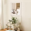 Rectangular Wall Mirror, White Framed Mirror for Bathroom, Bedroom, Living Room & Entryway Decor - 4 of 4