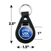 Texas at Arlington Mavericks Logo Black Leather Keychain - 2 of 4