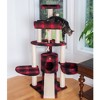 Armarkat Classic Real Wood Cat Tree With Multiple Features, Jackson Galaxy Approved, Four Levels With Rope, Basket, Ramp, Perch, and Condo - 4 of 4