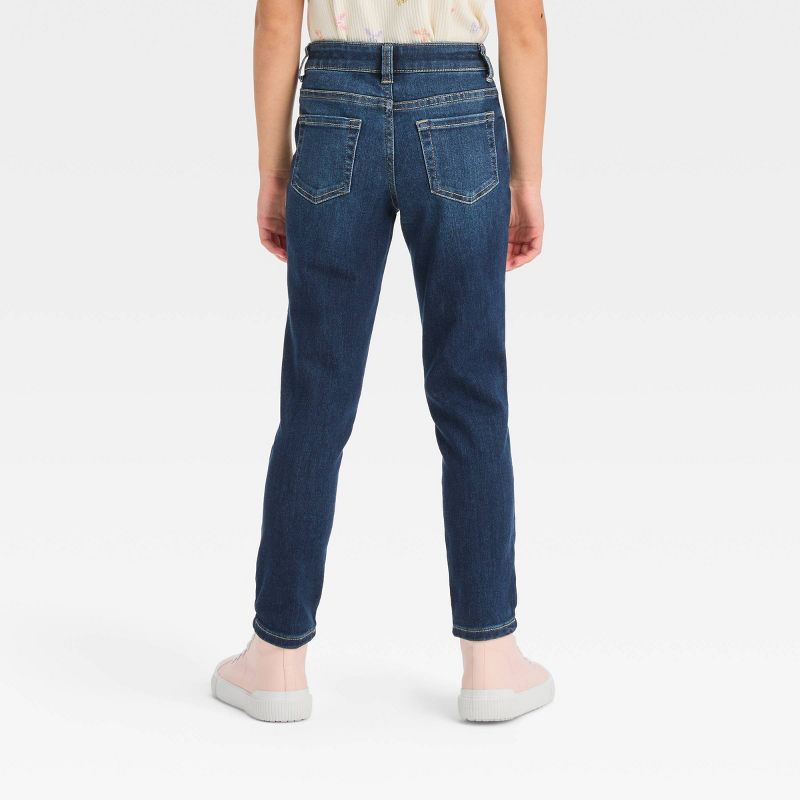Girls' Mid-Rise Ultimate Stretch Skinny Jeans - Cat & Jack™, 3 of 5