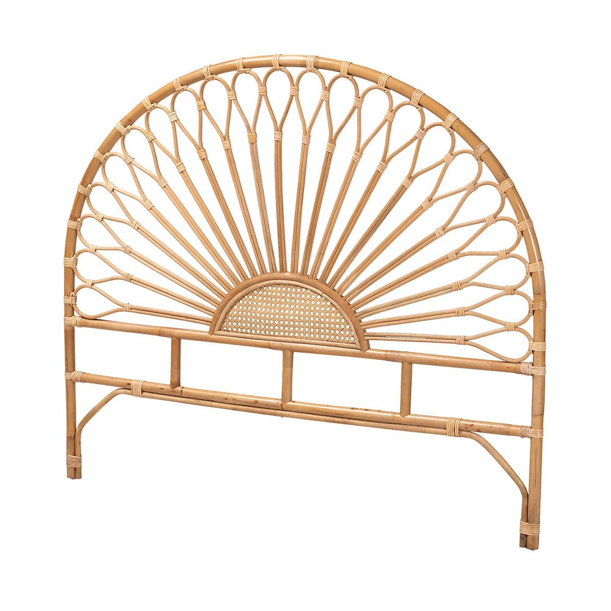 Perenna Natural Rattan Headboard Brown - bali & pari - thumbnail 2