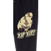 Avatar The Last Airbender Men's Flying Bison Appa Yip Yip! Pajama Pants Black - image 3 of 3