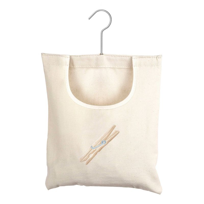 Whitmor Canvas Clothespin Bag, 6 of 8