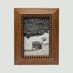 Harbortown 4"x6" Beaded Fillet Table Picture Frame Brown - 1 of 4