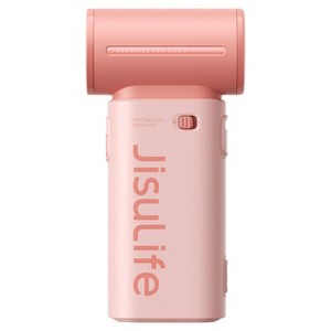 JISULIFE 3600mAh High Speed Portable Life 9 Pocket Fan Pink - 1 of 4