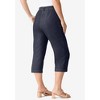 Roaman's Women's Plus Size Complete Cotton Straight-Leg Capri - 4 of 4