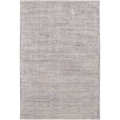 Lennox Transitional Abstract Taupe/Ivory Area Rug