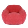 MAYEERTY Bean Bag Sofa Giant for Adults Spacious Armrests Memory Foam Filler Living Room Bedroom - 4 of 4
