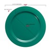 Smarty Had A Party Solid Green Holiday Plastic Dinnerware Set - 120 Sets - 4 of 4