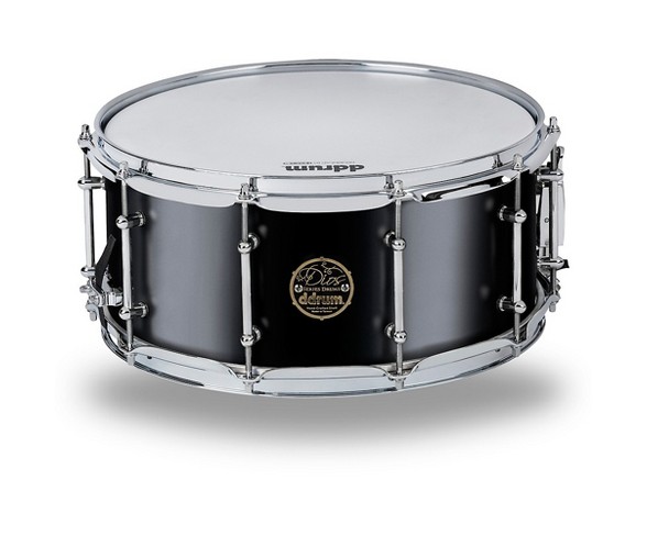 Ddrum Dios Maple Snare 14 x 6.5 in. Satin Black