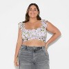 Women's Flutter Short Sleeve Scoopneck Micro Top - Wild Fable™ Mauve - 2 of 3