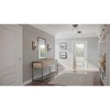 Progress Lighting Briarwood 1-Light Flush Mount, Graphite Finish, Faux-Painted Wood Enclosure - 3 of 4