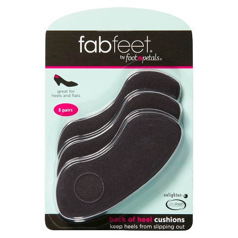 cushion shoe fab feet heel insoles pairs petals foot target